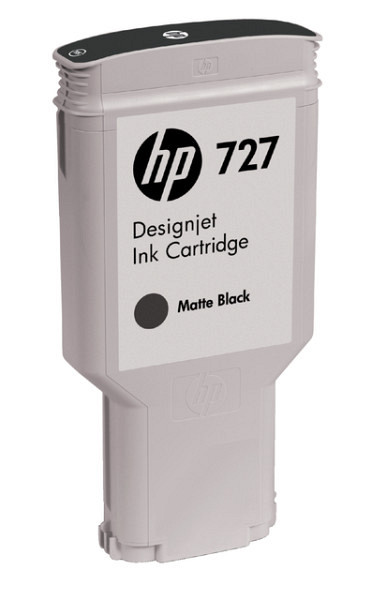 Inktcartridge HP C1Q12A 727 mat zwart