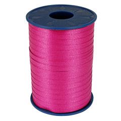 Krullint 5mm x 500 meter kleur roze hardroze 606