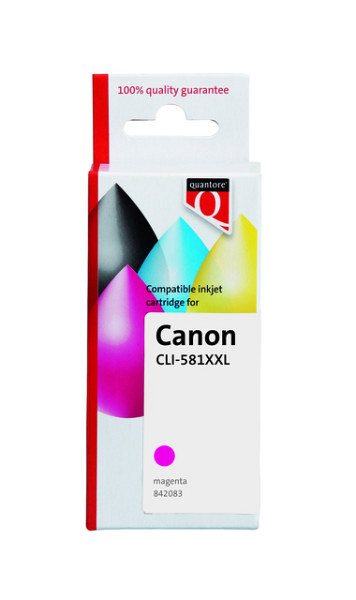 Inktcartridge Quantore alternatief tbv Canon CLI-581XXL rood