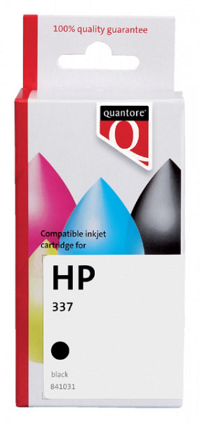 Inktcartridge Quantore alternatief tbv HP C9364EE 337 zwart