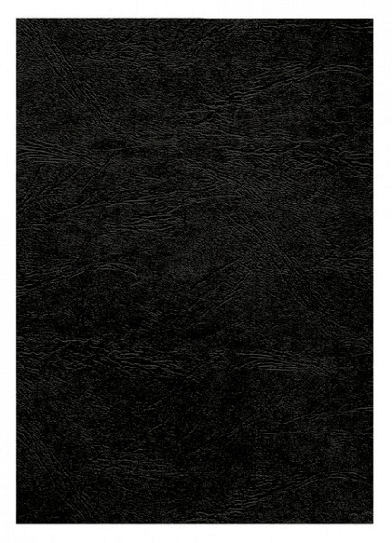 Voorblad Fellowes A4 lederlook zwart 25stuks