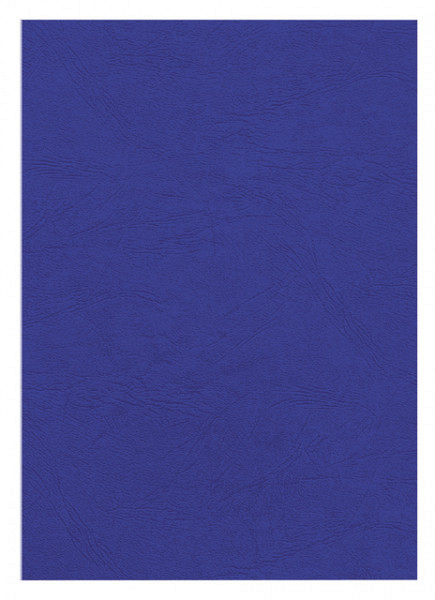Voorblad Fellowes A4 lederlook royal blauw 25stuks