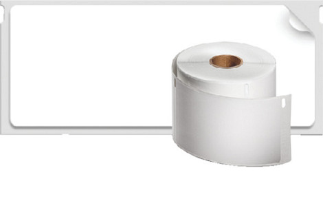Etiket Dymo LabelWriter adressering 36x89mm 2 rollen á 130 stuks transparant