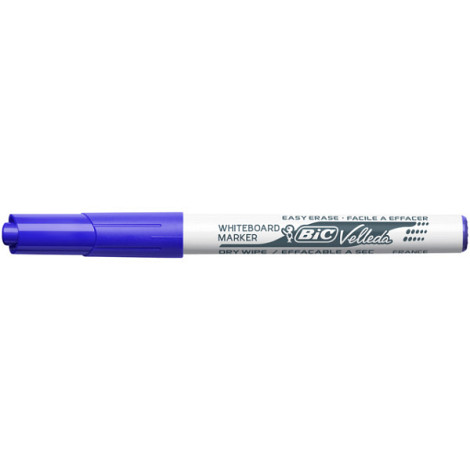 Viltstift Bic Velleda 1741 whiteboard rond medium blauw