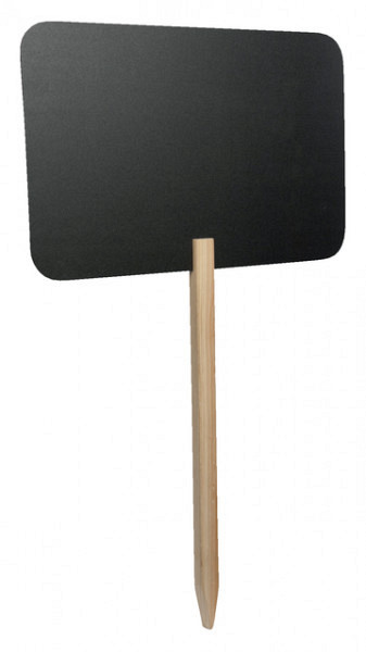 Krijtbord Securit rechthoek 44x27cm met houten pin