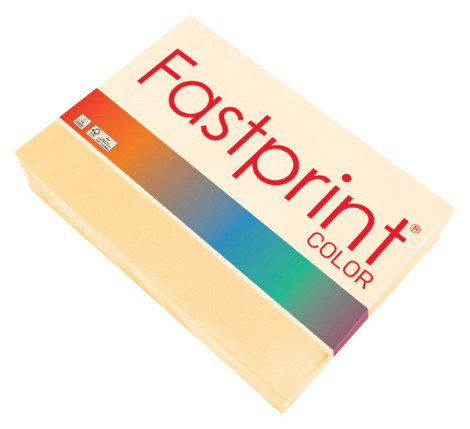 Kopieerpapier Fastprint A4 80gr donkerchamois 500vel