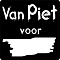 Etiket / Sticker Sint schoolbord: Van piet voor.... 500 stuks