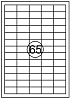 Etiket Quantore 38.1mmx21.2mm 6500 stuks