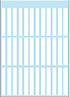 Etiket HERMA 3735 5x35mm wit 252 stuks