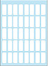 Etiket HERMA 3721 8x20mm wit 280 stuks