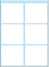 Etiket HERMA 3753 36x40mm wit 42 stuks