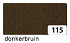 Crêpepapier Folia 250x50cm nr115 donkerbruin