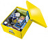 Opbergbox Leitz WOW Click & Store 369x200x482mm geel