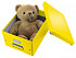 Opbergbox Leitz WOW Click & Store 281x200x370mm geel