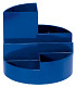 Pennenkoker MAUL roundbox 7 vakken Ø14x12.5cm blauw