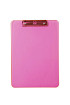 Klembord MAUL A4 staand transparant PS neon roze