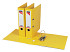 Ordner Quantore A4 80mm PP geel