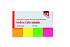 Indextabs Quantore 20x50mm neon 200 stuks