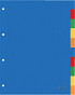 Tabbladen Kangaro 4-gaats A410 10-delig assorti PP