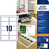 Visitekaart Avery Zweckform C32011-25 85x54mm 200gr 250stuks