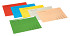 Vouwmap Secolor met tabrand A4 100% gerecycled karton 250gr Rood