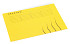 Vouwmap Secolor A4 100% gerecycled karton 250gr geel