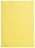 Insteekmap L-model Quantore A4 PP 0.12mm geel 25 stuks