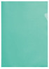 Insteekmap L-model Quantore A4 PP 0.12mm groen 25 stuks