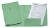 Dossiermap Esselte A4 3 kleppen manilla 275gr groen