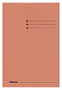 Dossiermap Esselte folio 3 kleppen manilla 275gr oranje