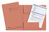 Dossiermap Esselte folio 3 kleppen manilla 275gr oranje