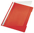 Snelhechter Leitz Standaard A4 gerecycled PP rood