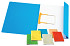 Clipmap Secolor Folio 100% gerecycled karton 250gr blauw