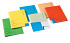 Combimap Secolor folio 1 klep 270gr rood