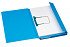Combimap Secolor folio 1 klep 270gr blauw