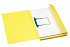 Combimap Secolor folio 1 klep 270gr geel