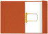 Combimap Secolor folio 1 klep 270gr rood