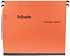 Hangmap Esselte Orgarex Dual lateraal 345x275x15mm oranje