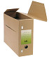Gemeentearchiefdoos JalemaClipex folio 370x265x115mm bruin