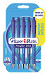 Balpen Paper Mate Flexgrip Ultra medium blauw blister à 5 stuks