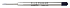 Balpenvulling Parker Quinkflow medium zwart blister à 1 stuk