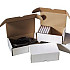 Postpakketdoos Golfkarton met deksel 260x140x70mm wit