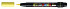 Brushverfstift Posca PCF350 1-10mm geel