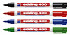 Viltstift edding 400 rond 1mm rood