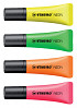 Markeerstift STABILO 72/24 neon geel
