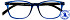 Leesbril I Need You +1.00 dpt Lucky blauw-zwart