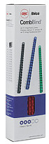 Bindrug GBC 8mm 21rings A4 blauw 100 stuks