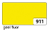 Etalagekarton Folia 1-zijdig 48x68cm 380gr nr911 fluor geel