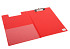 Klembordmap Quantore A4 staand PVC rood met 100mm klem + penlus