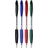 Balpen Bic Atlantis classic grip clic medium zwart